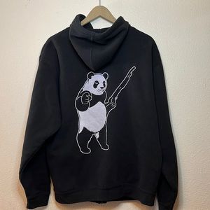 Panda with shotgun sweatshirt / hoodie
